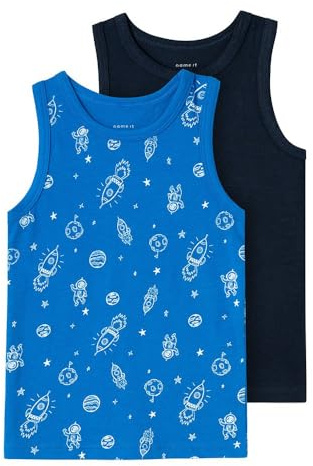 NAME IT Jungen Nmmtank Top 2p Skydiver Space Noos
