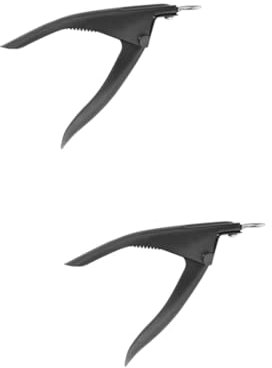 Housoutil 2stücke Falscher Nagelknipser Für Kunstnägel Edelstahl Nagelzange Für Maniküre Ergonomisches Design Für Und Zuhause Passend Für Kunstnägel