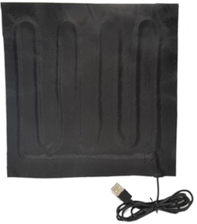 Manta Eléctrica Portátil - Manta Eléctrica | Manta Eléctrica De Calefacción Rápida | Cojín De Calefacción De Viaje Impermeable | Cubierta De Coche Calentador USB | Cubierto