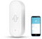 Sensor de vibración inteligente: detector de rotura de cristal inalámbrico, sensor de puerta wifi con alarmas de aplicación, sensibilidad ajustable, sensor de seguridad de rotura de vidrio para