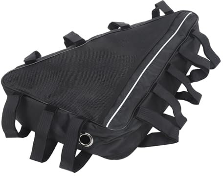BIUDECO Fahrrad Dreieck-rahmentasche Große Kapazität Bike Battery Bag Für Mountain Roadbike Langlebig Robust Einfach Zu Befestigen Für Werkzeug Und Zubehör