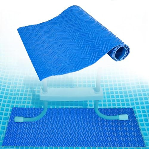 Pool Ladder Mat, Non Slip Pool Step Mat, Protective Ladder Pad, Aboves Ground Pool Accessories 24×9