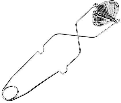ELAYARD Setaccio Per Farina in Acciaio 304 Trama Fine, Strumento Di Setacciatura Manuale Per Cucina Professionale e Casalinga, Colino Per Farina Pratico e Sicuro