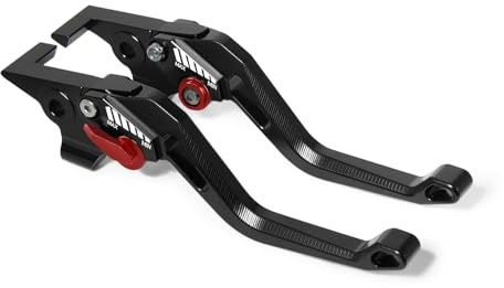 MFGZD CNC Réglable Moto Levier D'embrayage De Frein Court Pour Monkey 2018-2025 / CBR500R CB500F CB500X 2013-2021 / MSX125 2014-2025 / CB300R 18-24 / CBR250R 11-15 / CBR300R CB300F 14-22 (Noir)