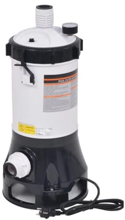Kaloriko Pompe filtrante de Piscine 185 W, 4,4 m3 h, Filtre Cartouche avec 100 Billes, système de Filtration pour Eau Propre, réservoir ABS PE résistant à la Corrosion, Piscine Spa Jacuzzi Hors Sol