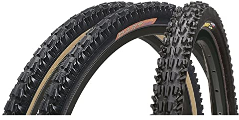 panaracer Dart Classic MTB Folding Reifen, Schwarz/Bernstein, 26 x 2.1-Inch