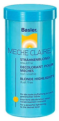 Basler Mèche-claire Strähnenblond – staubfrei Dose 400 g | Blondierungspulver | Blondierpulver