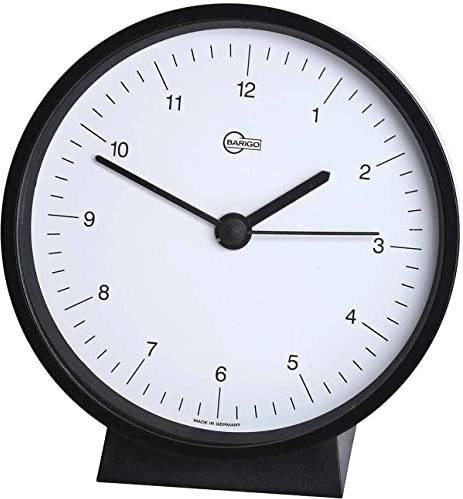Barigo 615 Home Tischuhr schwarz B x H 85 mm x 25 mm