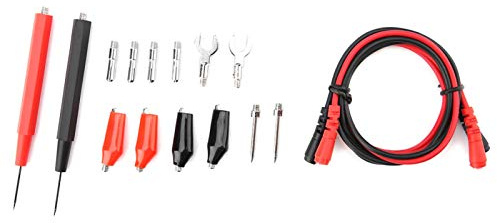 Cordons de Test Multimètre P1500, Cordons de Test Numériques électroniques, Câble Multimètre avec Pinces, Ensemble D'embouts de Sonde