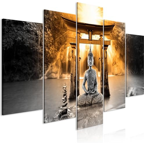 murando Acrylglasbild 200x100 cm 5 Teilig Wandbild auf Acryl Glasbilder Kunstdruck Moderne Acrylglas Platte Wanddekoration Geschenke Heimdekoration Glasbild p-A-0033-k-o