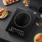 Mermajestic Induction Hob Single Induction Cooker, 8 Power Levels, 180 minutes timer, LCD display screen, Portable Induction Cooktop Hot Plate, Multiple Safety Protection, Sensor Touch Control