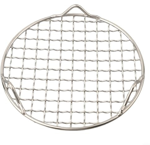 Sturdy Round Cooling Baking Rack, 1 2cm Small Holes, Suitable for Barbecue and Grilling (15cm)