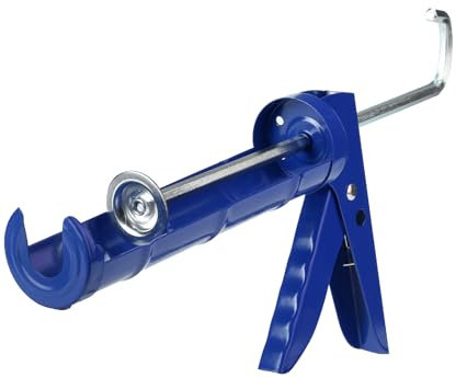 Bates- Caulking Silicone Gun, 10:1 Thrust Ratio, Hand Caulking Guns, No Drip