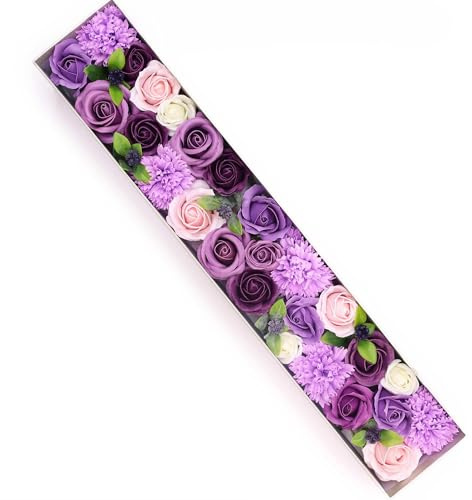 LINE NATURA Extra lång - lavendel och nejlika rosa