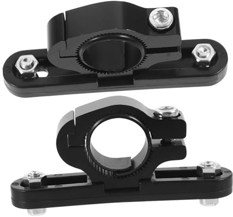 GAROZATION 2pcs Water Bottle Bracket Adapter for Bike Cage Fit Smooth Surface Secure Clamp Design Cycling Kettle Accessories