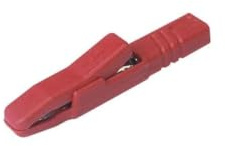 Pinza Coccodrillo ISOLEE 4 mm 25 A – Rosso (AK 2S)