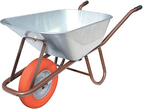 MÜBA Tiefenmuldenkarre Inhalt 90l Bereifung 400/100 mit Kugellager