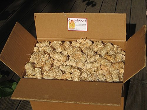 Zündwolli Allume-feu en laine de bois et cire - 8 kg