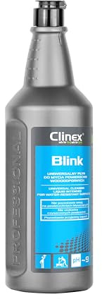 Clinex Universalreiniger Allzweckreiniger BLINK 1 Liter/für alle wasserfesten Oberflächen/Allesreiniger für Reinigung aller Flächen, Hartböden, Wände und Fliesen/Streifenfrei/Frischer Duft