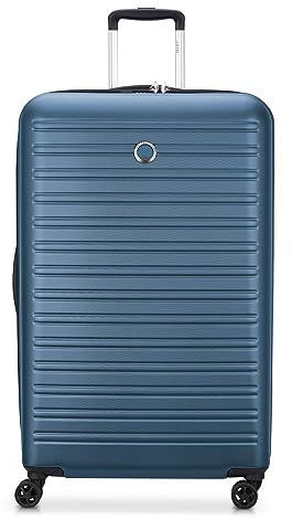 DELSEY Paris - SEGUR 2.0 - großer Koffer - 79 x 50 x 34 cm - 109 Liter - XL - Blau