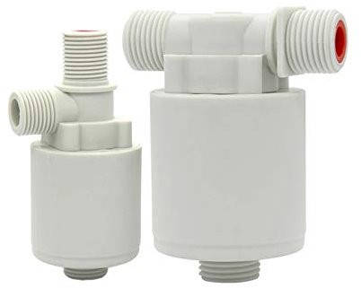 Gardening Watering System Tools Automatic Water Level Control Valve G1 / 2 G3 / 4 Float Valve Water Tank Water Tower Vertical Indoor Valve (Color : 1I2 Vertical Outside)
