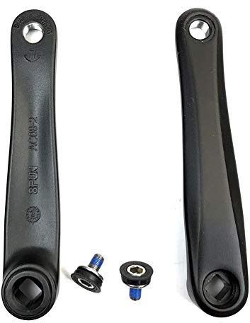 Jdeijfev FüR Kurbel Links/Rechts Kurbelgarnitur Elektrofahrrad Kurbelarm BBS01 BBS02 Ebike Kurbel für 8Fun Mid Drive Motor