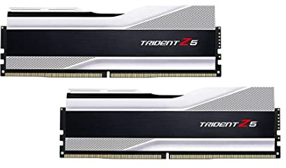 G.skill Trident Z5 - Ddr5 - Kit - 32 Gb: 2 X 16 Gb - Dimm 288-Pin - 6000 Mhz / Pc5-48000 - Cl30 - 1.35 V - Ungepuffert - NoN-Ecc - Metallisch Silber
