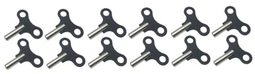 UKCOCO 3 Sätze Uhrschlüssel Für Holzuhr Schweizer Reparaturwerkzeug Legierungsmaterial Elegantes Design 4 Stück * 3