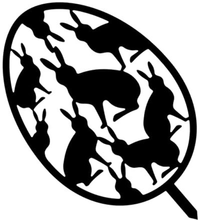 Sosoport Ostern Erdungsstecker gartendeko Ostern Rasendekorationen für den Außenbereich Rasenschmuck Eier Embleme Ostergartendekoration im Freien osterparty gefallen draussen Statue Bonsai