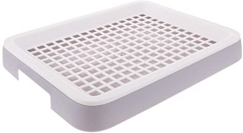 Supvox Meerschweinchentoilette Kaninchentoilette Kleine Haustier Töpfchen Auslaufsicher Design Mit Abnehmbaren Gittern Für Einfache Reinigung Für Kaninchen Meerschweinchen Hamster Und Chi