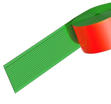 Treppenkantenschutz, rutschfest, wasserdicht, Vinyl, Treppenkantenschutz – selbstklebende Gummistreifen für Innen- und Außenbereich, Fliesen, Holz, Metall, Treppenkante – Innen- und Außenbereich