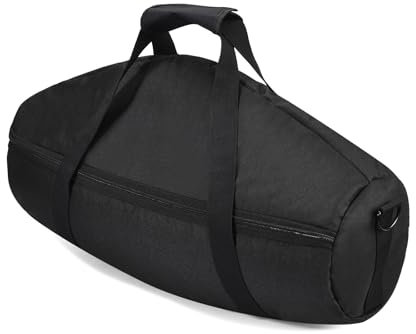 Bolsa para altavoz Bluetooth, a prueba de golpes, funda inalámbrica para altavoz Bluetooth, funda de almacenamiento de viaje con bolsillo con cremallera para altavoz JBL BOOMBOX 3/BOOMBOX 2