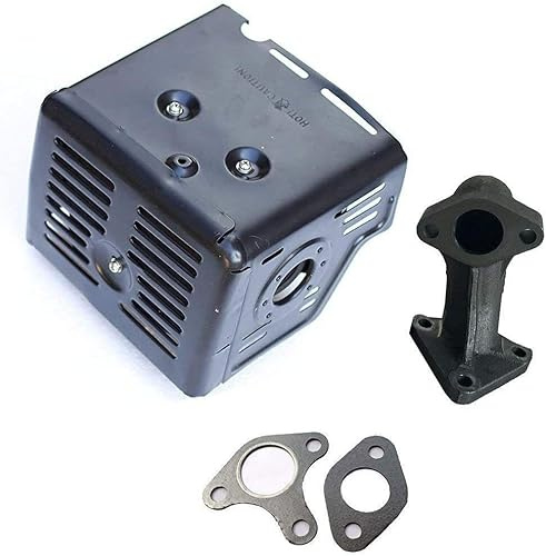 #US Replace Part Muffler Exhaust Pipe for DK2 for Power 429cc Gas Wood Chipper 14HP (nvduq2803-13613)