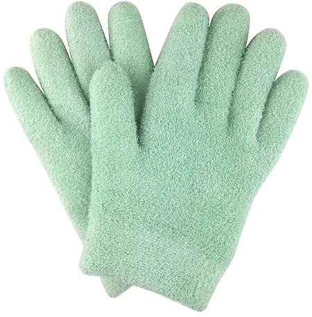 PACKOVE 2paia Guanti Spa Per Della Guanti in Gel Naturale Sbiancante e Idratante Protezione Per Dei Piedi