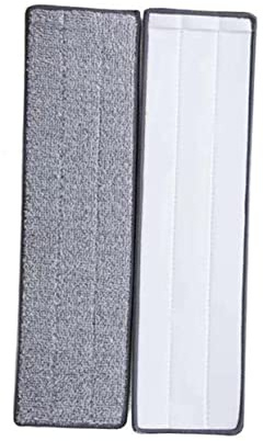 VALICLUD 5pcs Tête de Balai à Franges en Fibre Réutilisable pour Nettoyage Salle de Bains et Sol Lisse