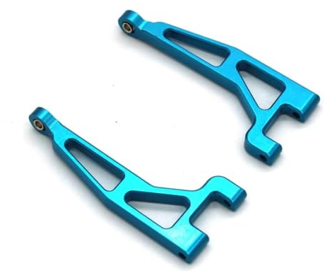 Für Hyper Go Für MJX 16207 H16PL 1/16 Modell RC Auto Metall Upgrade Teile Hinten Oberen Für Schaukel Arm RC-Teile(Blue)
