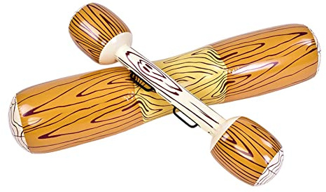 Tnfeeon Set da Gioco per Piscina Gonfiabile, Materiale in PVC di Alta qualità, Include 2 File Cavalcabili e Bastoncini da Gioco, Ottimo per Feste in Piscina per Bambini e Adulti