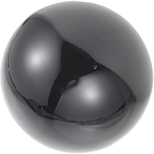 FUTUREORYY Sfera a Specchio da Giardino in Acciaio Inox Lucidata, Globo Decorativo Riflettente Colorato Compatto, Ornamento Luminoso Portatile per Esterno e Arredamento Casa