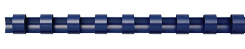 Fellowes Plastic Combs – rund baksida bindning, 16 mm, blå, 25 stycken