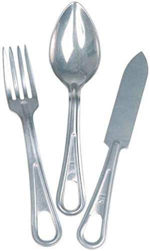 Mil-Tec US ESSBESTECK 3-TLG.S/Steel