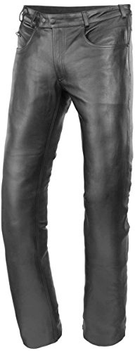 Büse 104100-36 läderjeans. Lös passform 52 (EU) Svart