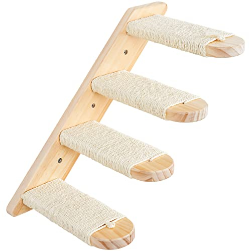 DaizySight Katzentreppe Wand Klettern Katzenleiter Katzen Möbel Innen Kletterwand Katzenmöbel Wandelement Wandpark Set, für Katze Klettern Spielen Faulenzen