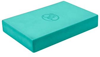 Yoga-Mad Set di 2 blocchi da yoga in EVA, ad alta densità, antiscivolo, per yoga, pilates e allenamenti a casa, 30 x 20 x 5 cm
