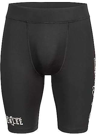 BENLEE Herren-Kompressions-Shorts mit Tiefschutz-Cup WINNEWAY Black/White M