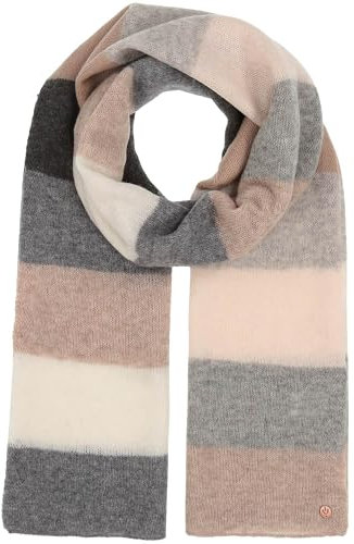 FRAAS Schal aus Wolle - 70 x 200 cm - Winterstola mit Streifen für Damen