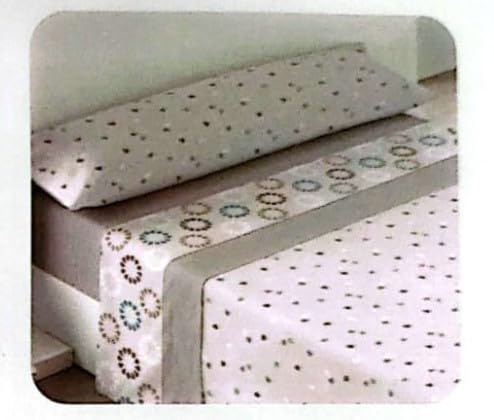 Corredocasa Set Completo Lenzuola in Morbido Pile, Made in Italy Alta qualità con Diverse Fantasie Eleganti per Un Comfort Avvolgente, Ideale per Un Letto Caldo e Accogliente (Beige, Matrimoniale)