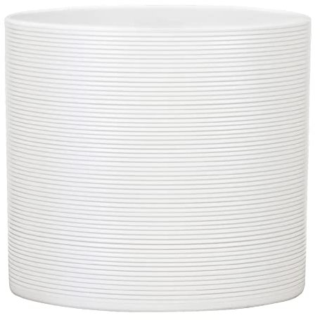 Scheurich Pot de fleurs en céramique couleur panna 28 cm de diamètre, 25 cm de haut, 13 L de vol.