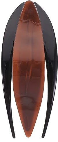 ARTSEWPLY French Curved Jaw Clips Acetate Hair Claw Clip Chic Design Comfortable Light Weight for Women Parties