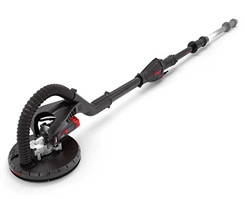 MENZER Levigatrice a Collo Lungo LHS 225 VARIO con Tecnica Telescopica, per una Levigatura Quasi Priva di Polvere, incluso Set di Dischi Abrasivi