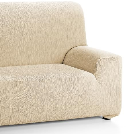 Martina Home Funda de sofá elástica Modelo Emilia - Color Beige - 2 plazas de 120 a 190 cm